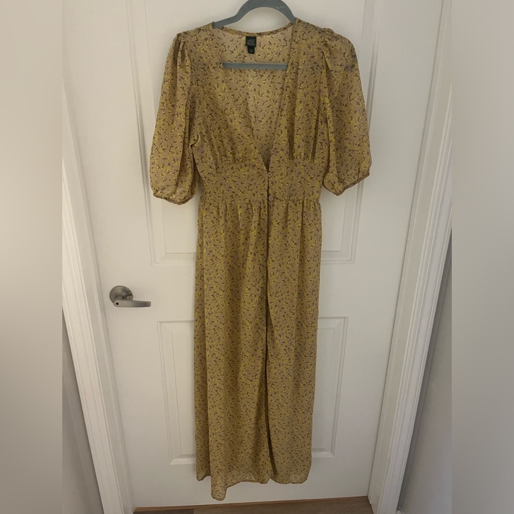 Cute floral duster/swim cover up